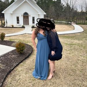 Birdy Grey KAIA Twilight Blue Bridesmaids Dress